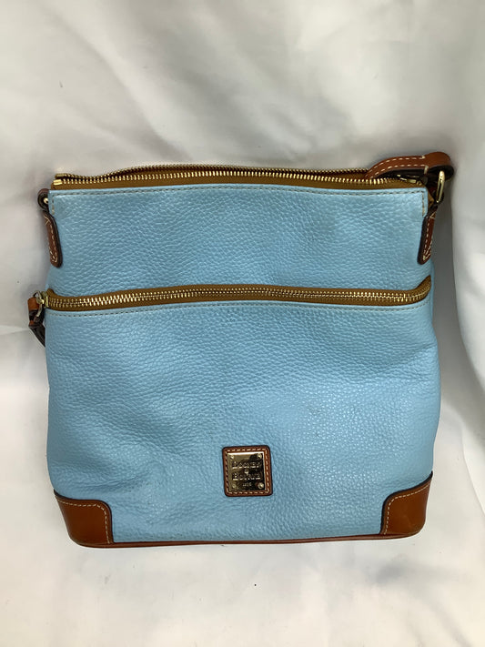 Handbag Designer By Dooney And Bourke In Blue, Size:Medium
