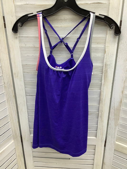 Athletic Tank Top By Fila  Size: S