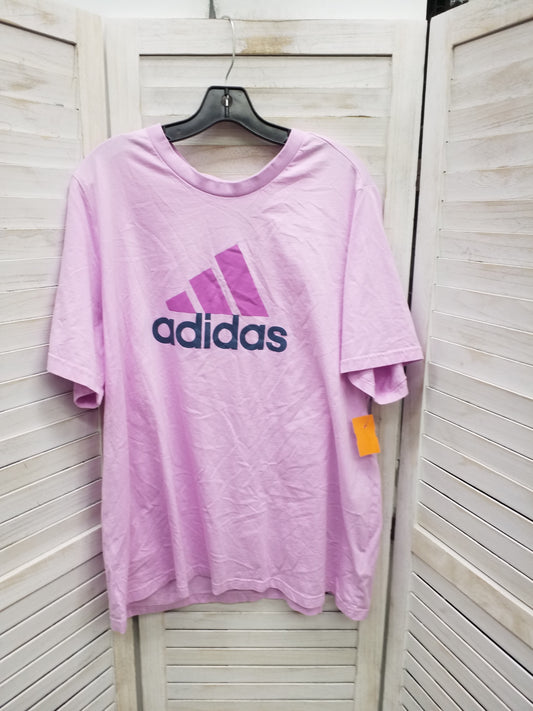 Top Short Sleeve Basic By Adidas  Size: 3x