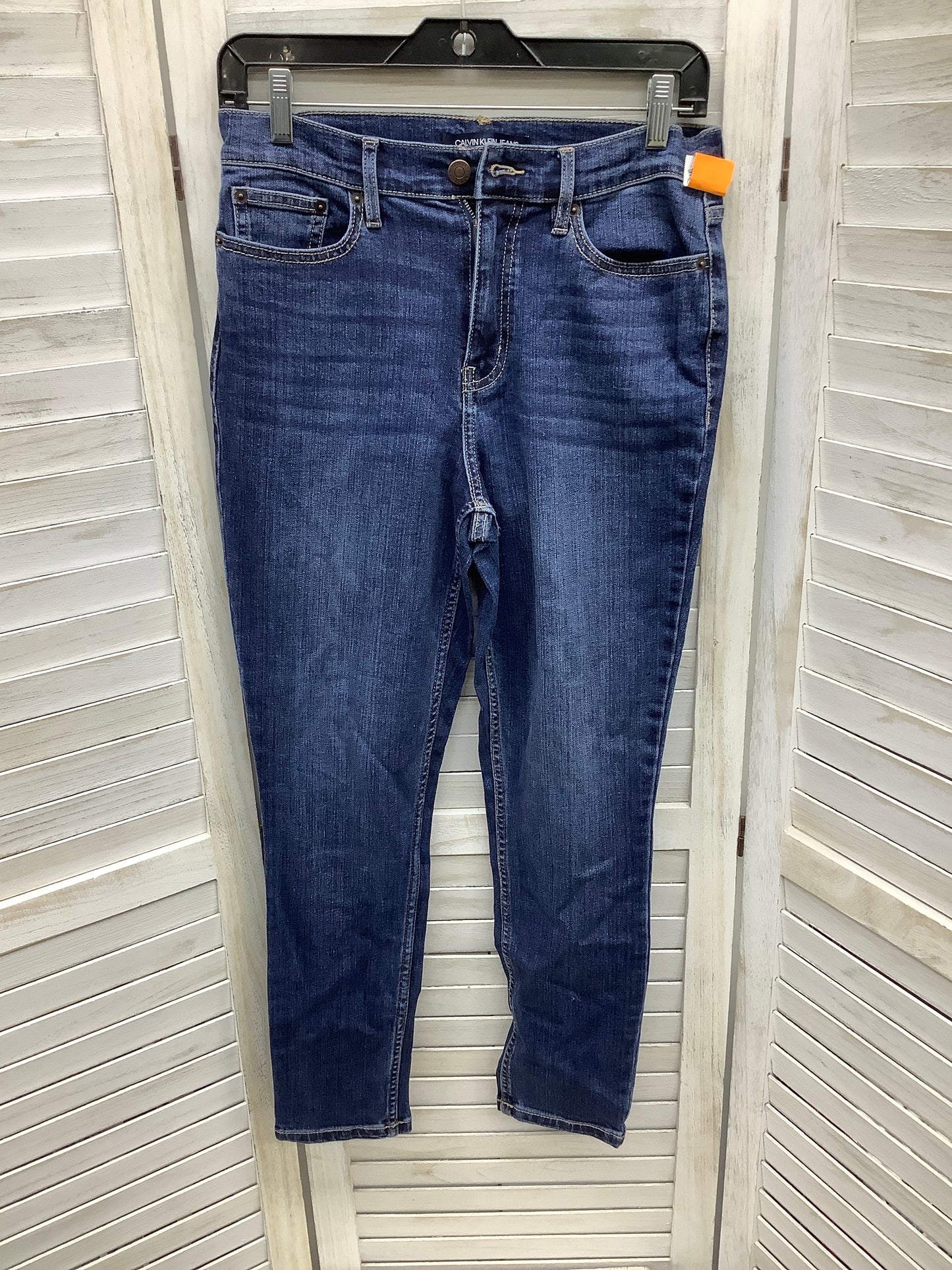 Jeans Skinny By Calvin Klein  Size: 8