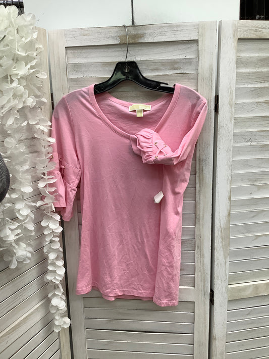 Top 3/4 Sleeve Basic By Michael By Michael Kors  Size: S