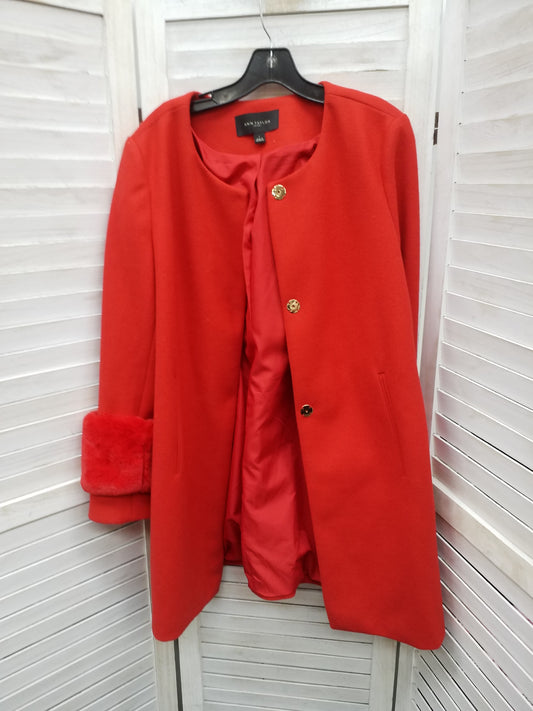 Coat Trenchcoat By Ann Taylor  Size: L