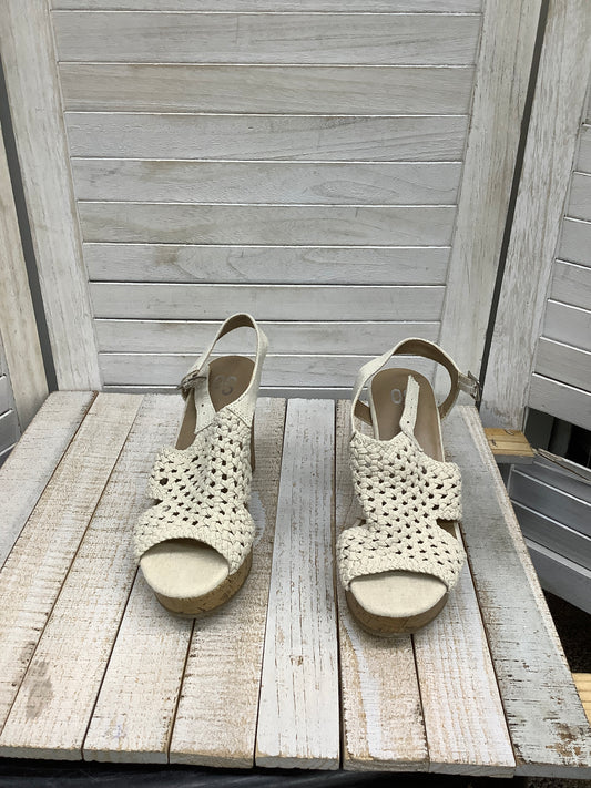 Sandals Heels Wedge By So  Size: 6