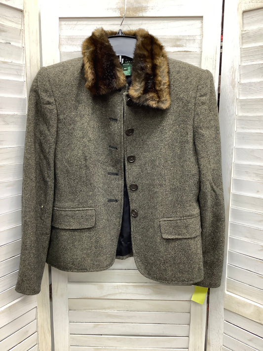 Jacket Faux Fur & Sherpa By Lauren By Ralph Lauren  Size: S