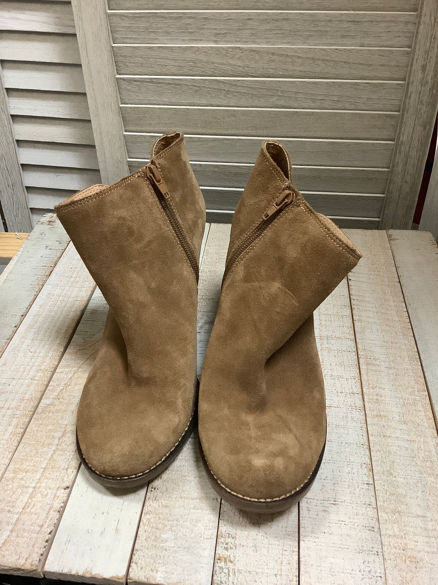 Boots Ankle Heels By Lucky Brand  Size: 8.5