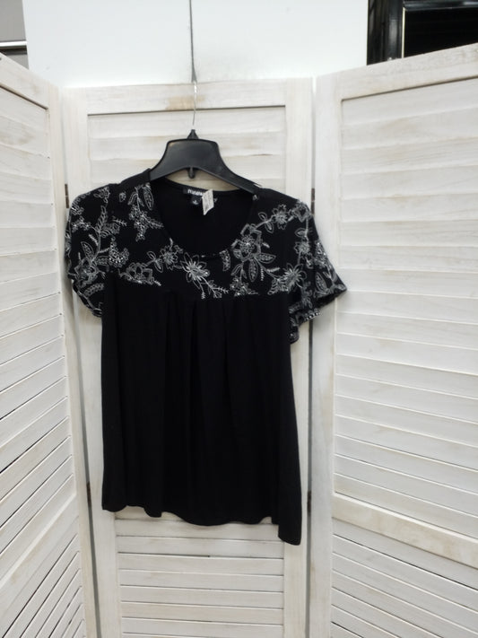 Top Short Sleeve By Roz And Ali  Size: S