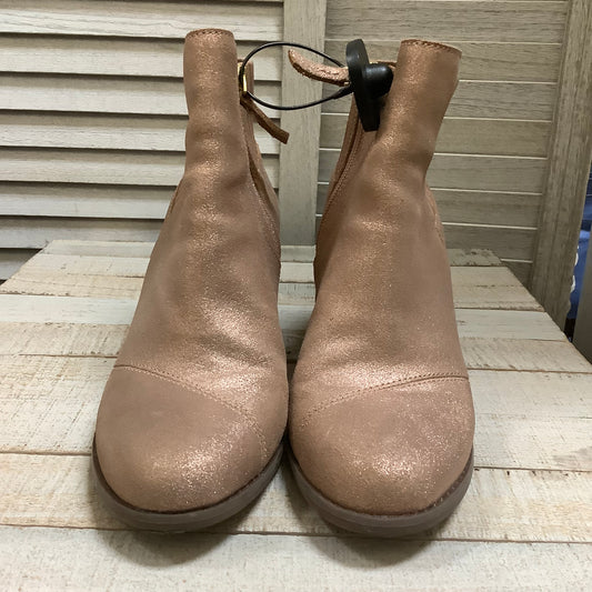 Boots Ankle Heels By Toms  Size: 7.5