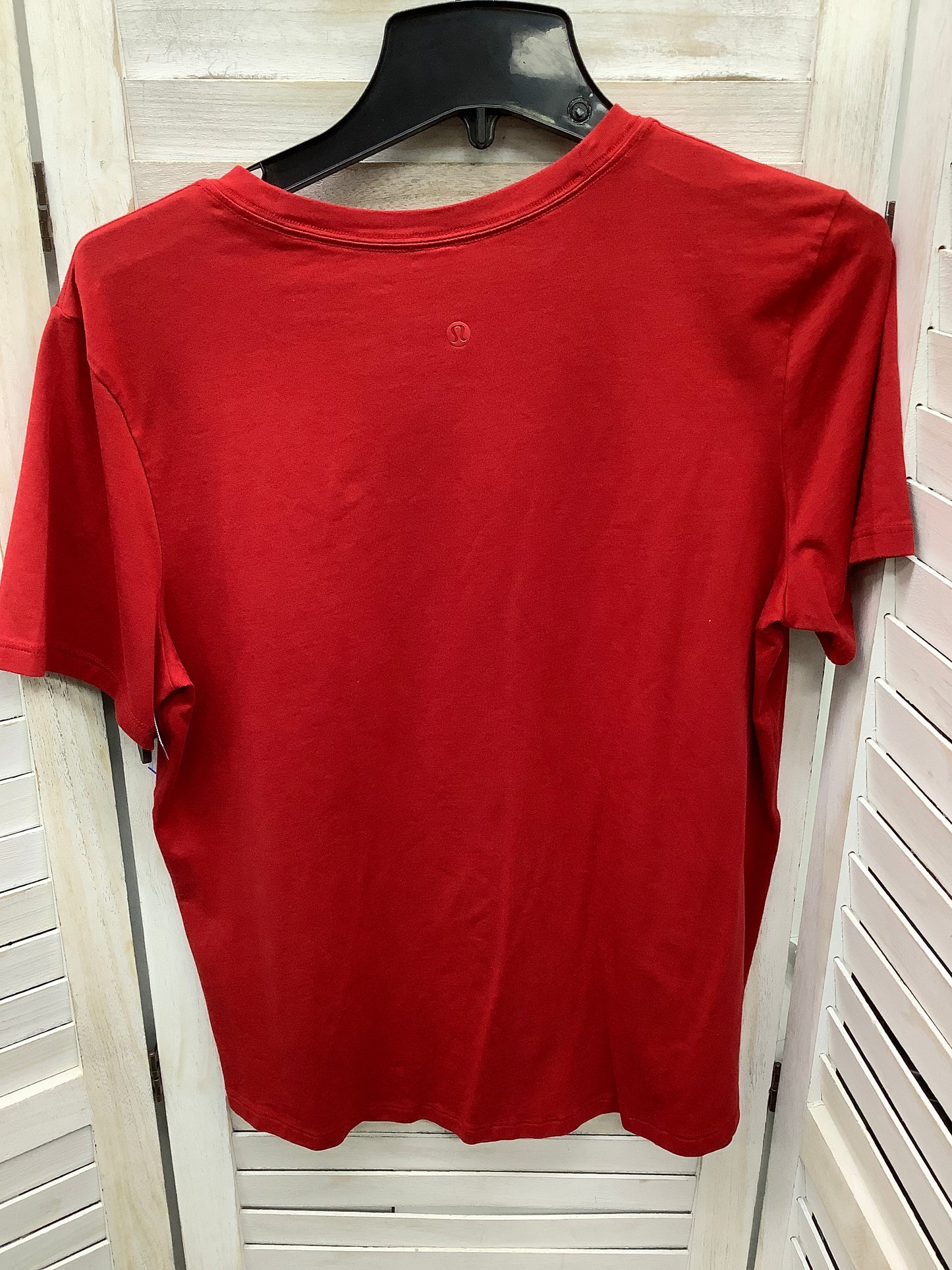 Athletic Top Short Sleeve By Lululemon  Size: M