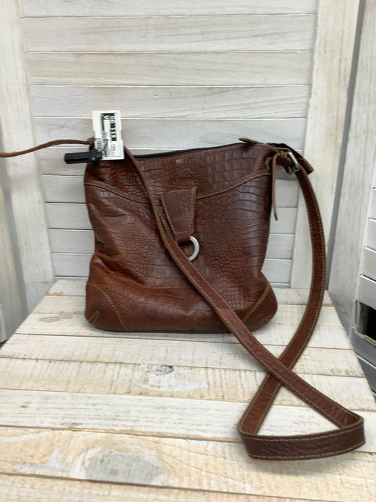 Crossbody Leather By Clothes Mentor  Size: Small